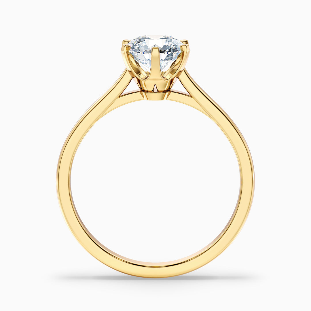 Chelsea Round Solitaire Lab Grown Diamond Ring