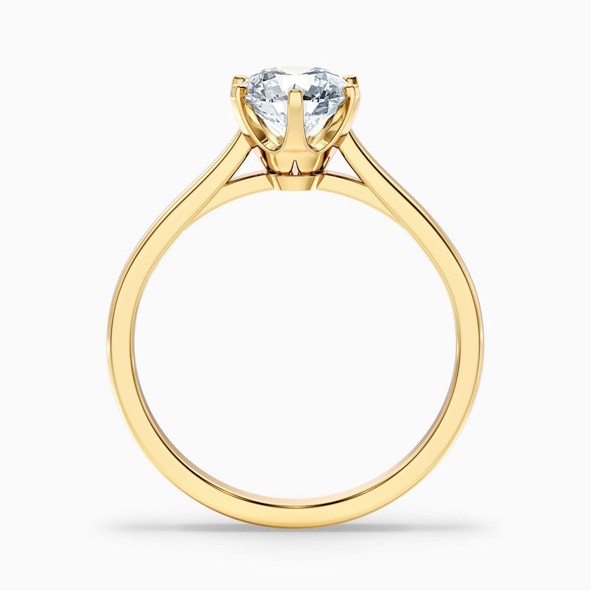 Chelsea Round Solitaire Lab Grown Diamond Ring