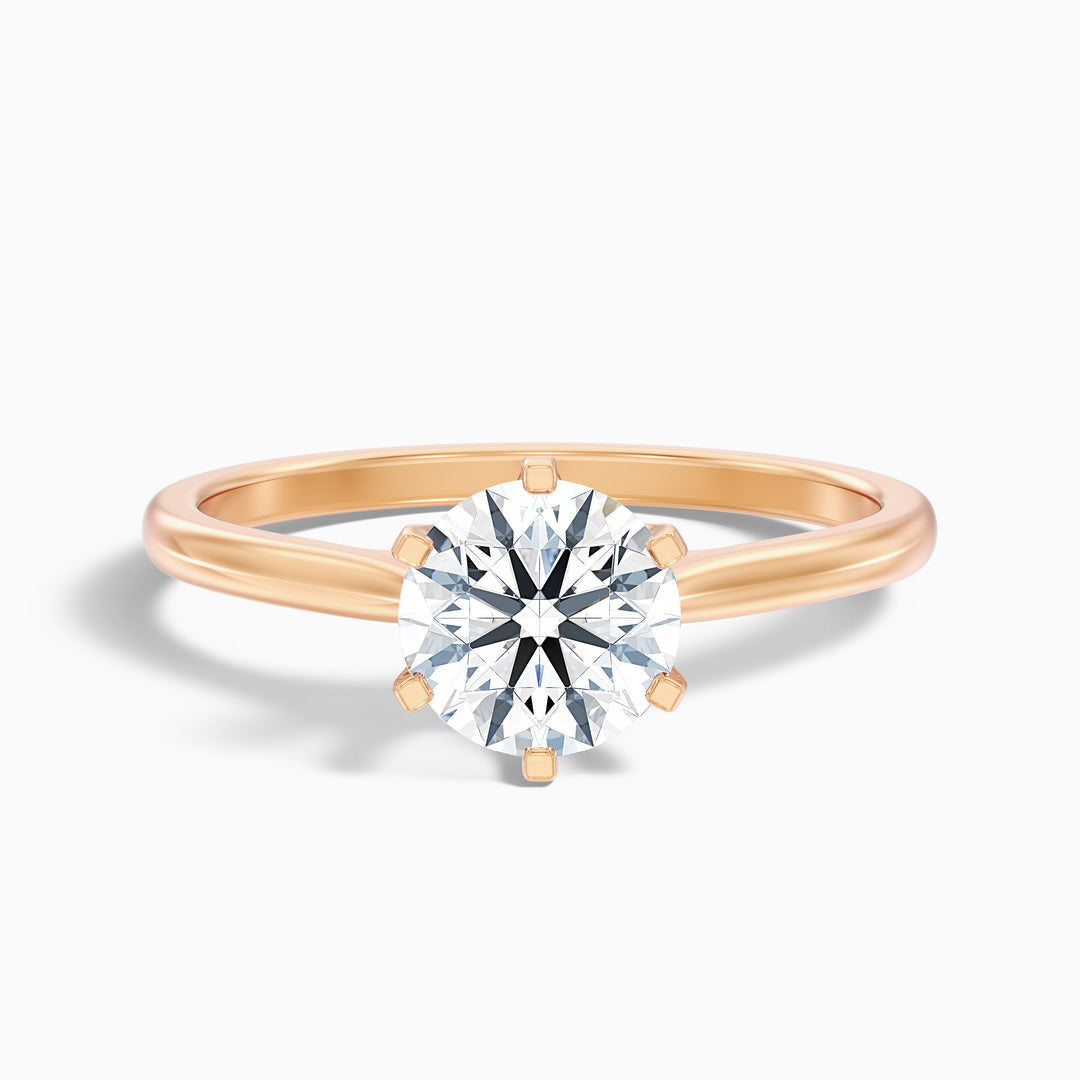 Chelsea Round Solitaire Lab Grown Diamond Ring