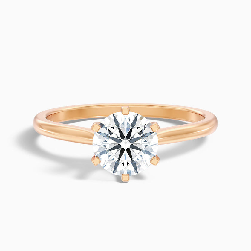 Chelsea Round Solitaire Lab Grown Diamond Ring