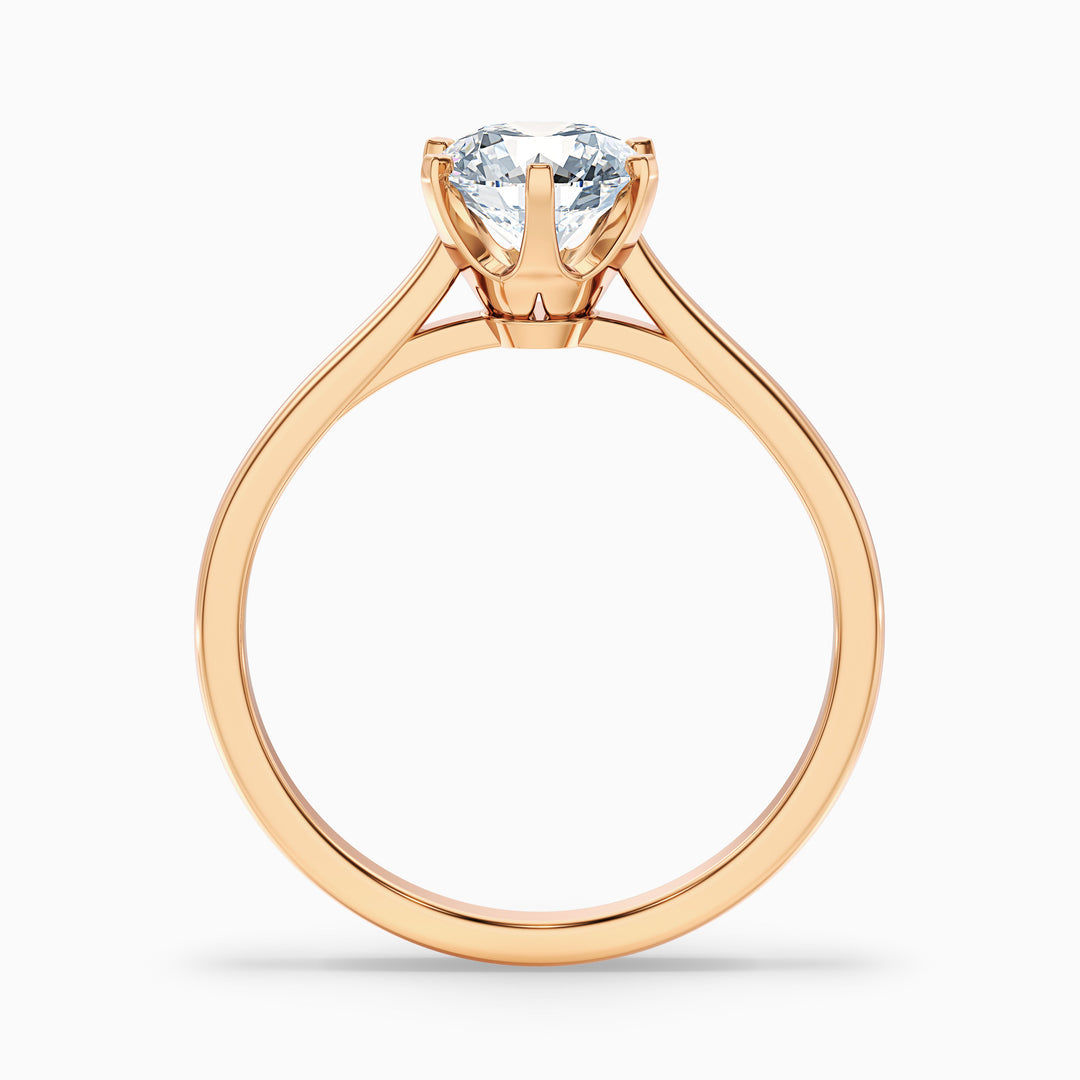 Chelsea Round Solitaire Lab Grown Diamond Ring