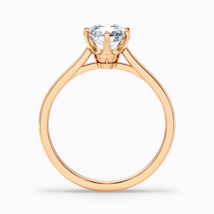 Chelsea Round Solitaire Lab Grown Diamond Ring
