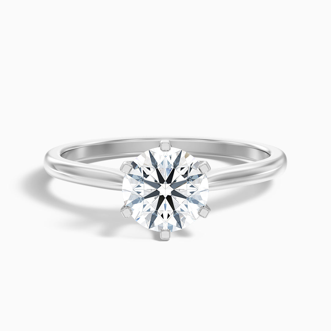 Chelsea Round Solitaire Lab Grown Diamond Ring
