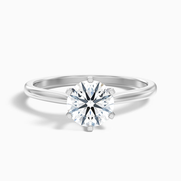 Chelsea Round Solitaire Lab Grown Diamond Ring