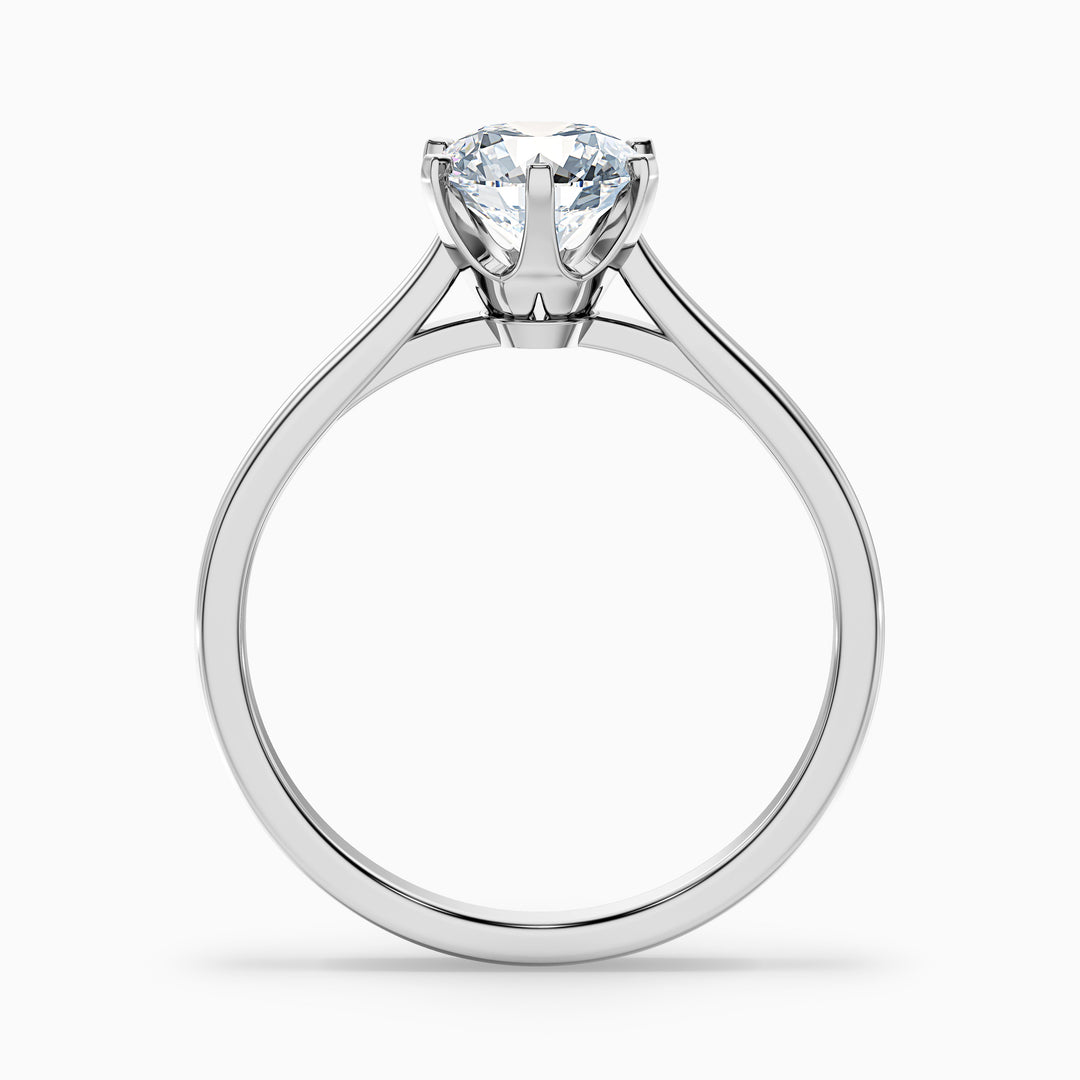 Chelsea Round Solitaire Lab Grown Diamond Ring