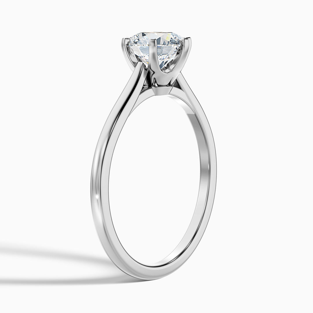 Chelsea Round Solitaire Lab Grown Diamond Ring