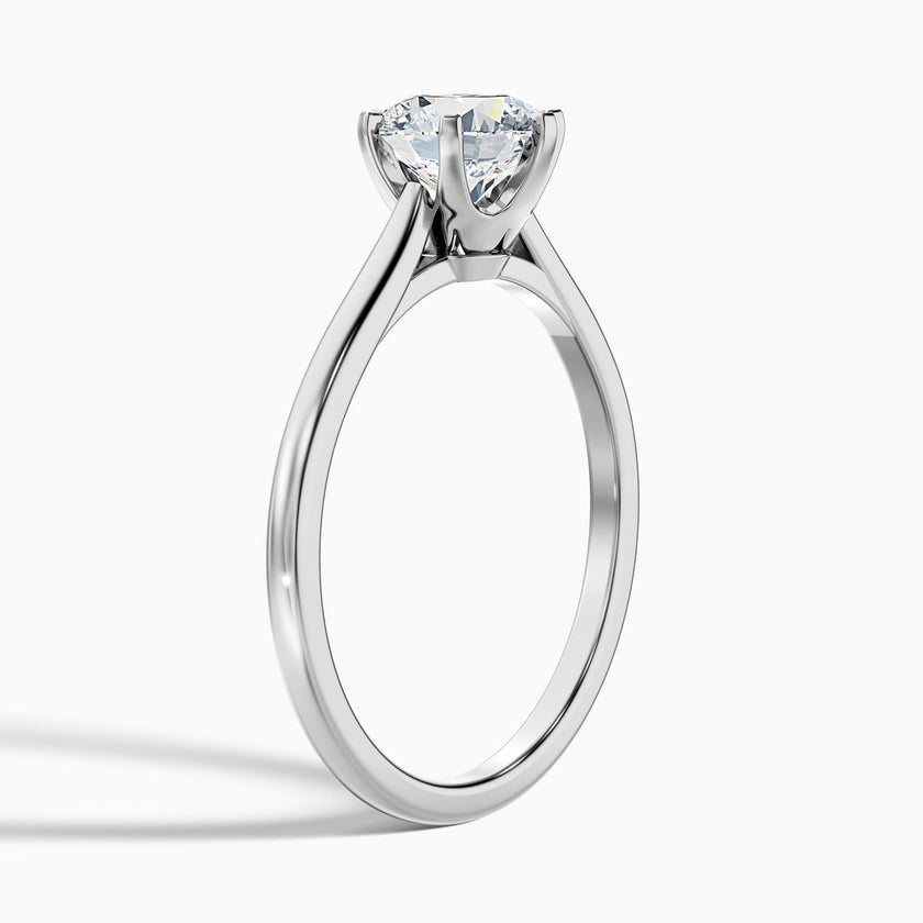 Chelsea Round Solitaire Lab Grown Diamond Ring