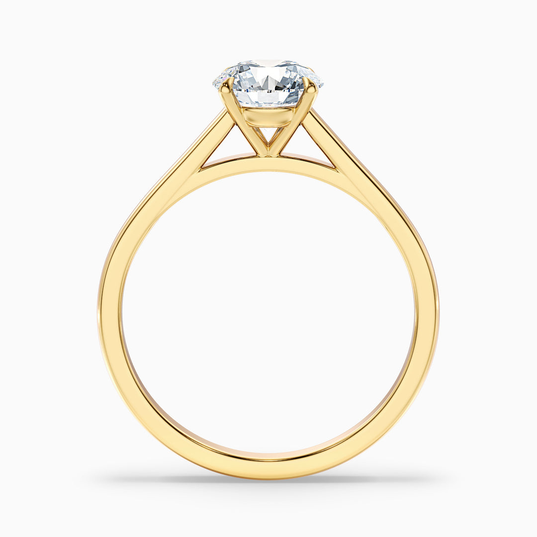 Sphinx Round Cut Solitaire Lab Grown Diamond Ring