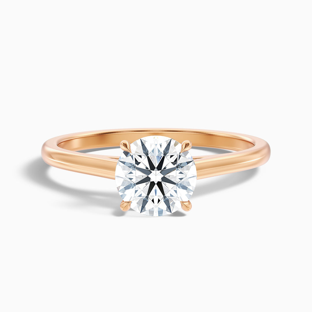 Sphinx Round Cut Solitaire Lab Grown Diamond Ring