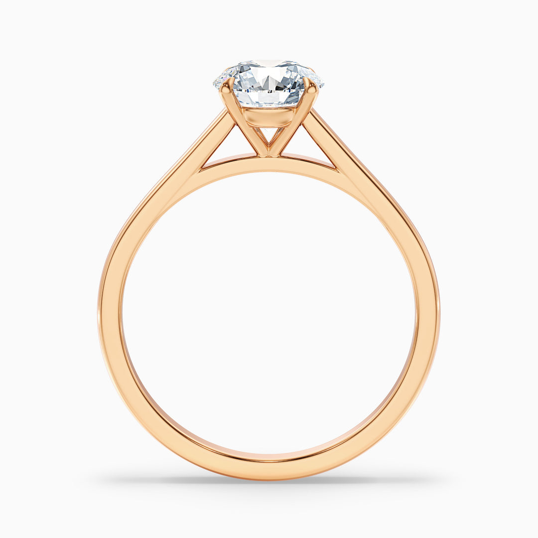 Sphinx Round Cut Solitaire Lab Grown Diamond Ring
