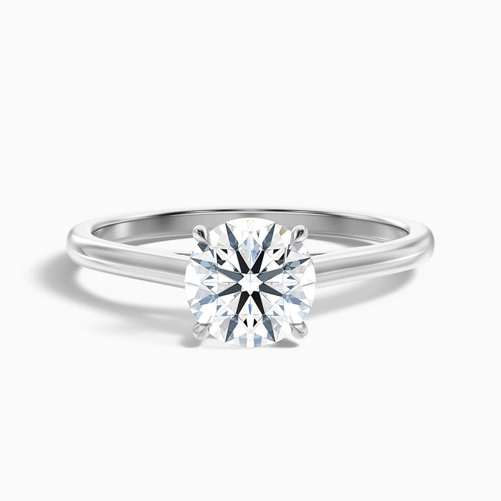 Sphinx Round Cut Solitaire Lab Grown Diamond Ring