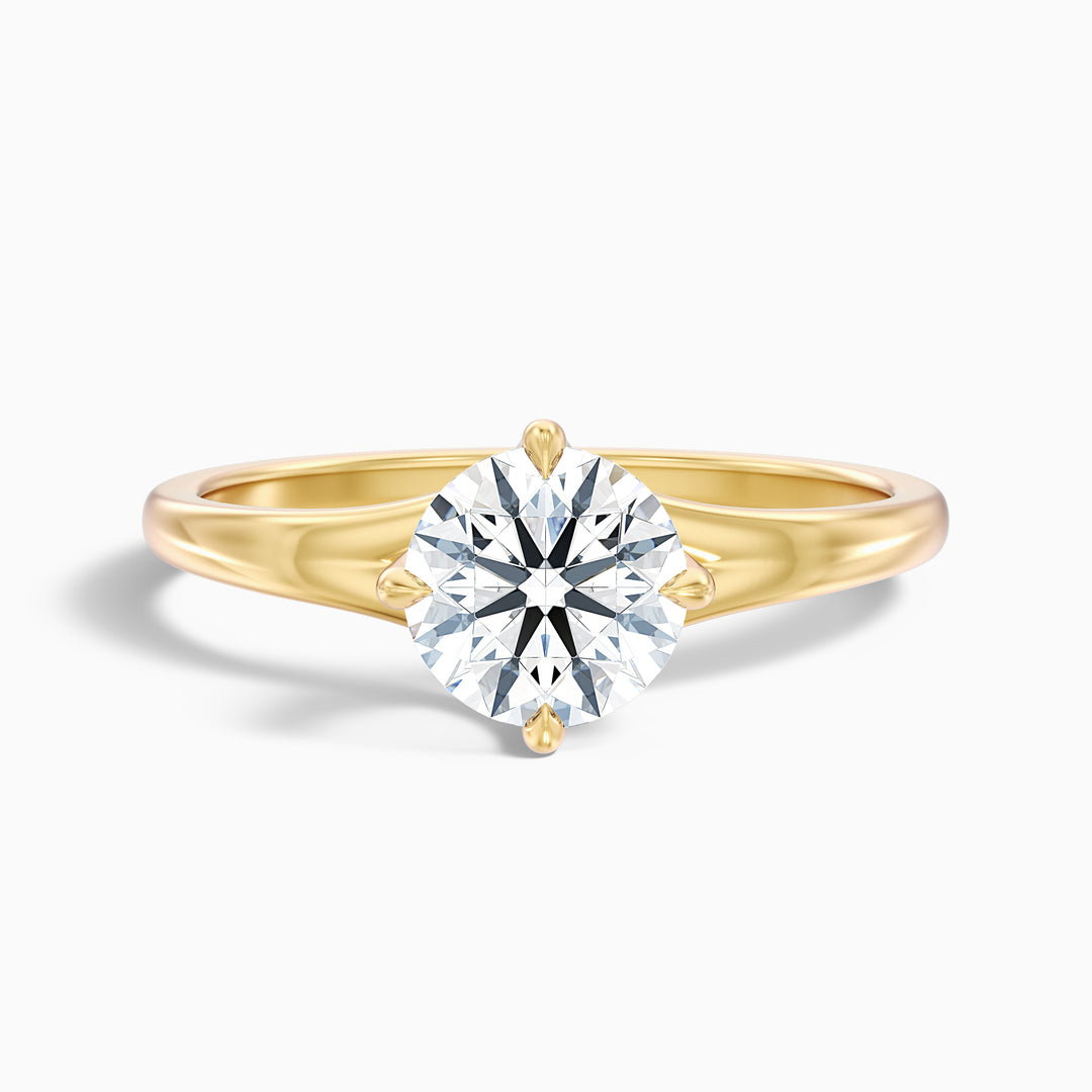 Kate Round Cut Solitaire Lab Grown Diamond Ring