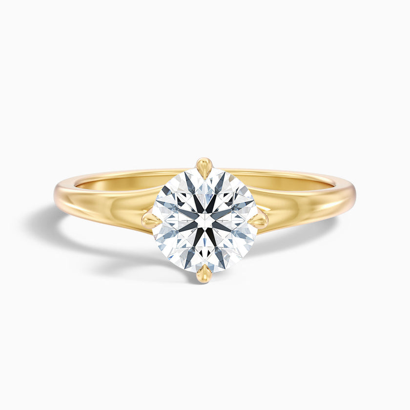 Kate Round Cut Solitaire Lab Grown Diamond Ring