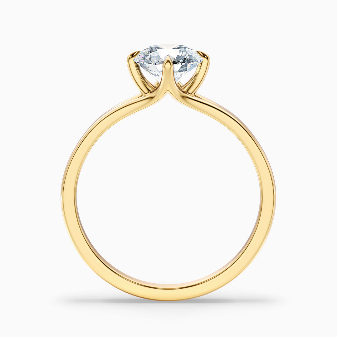 Kate Round Cut Solitaire Lab Grown Diamond Ring