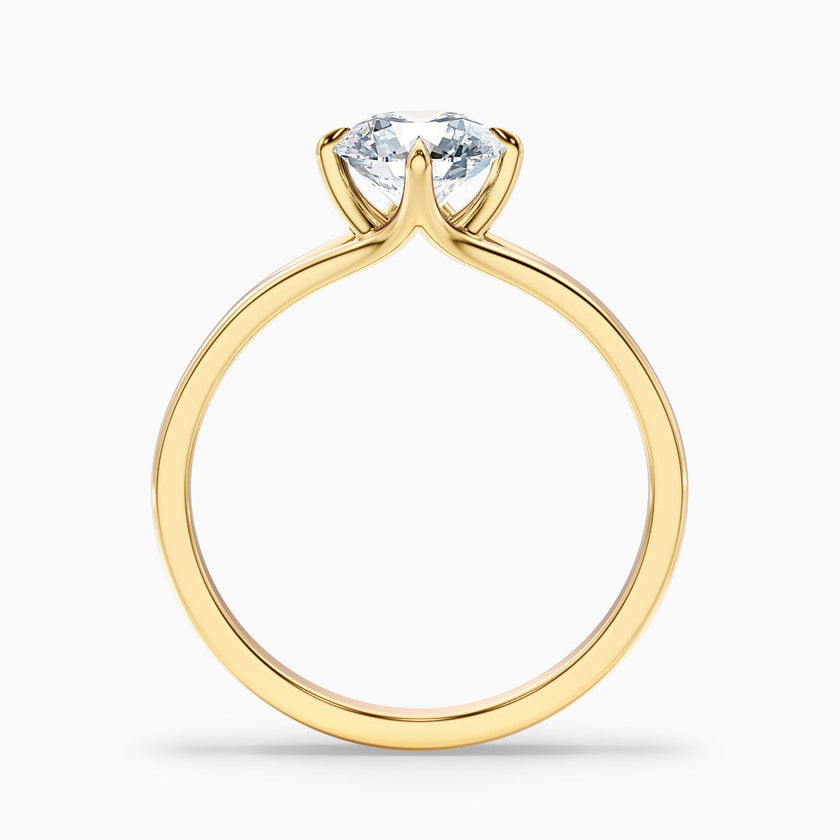Kate Round Cut Solitaire Lab Grown Diamond Ring