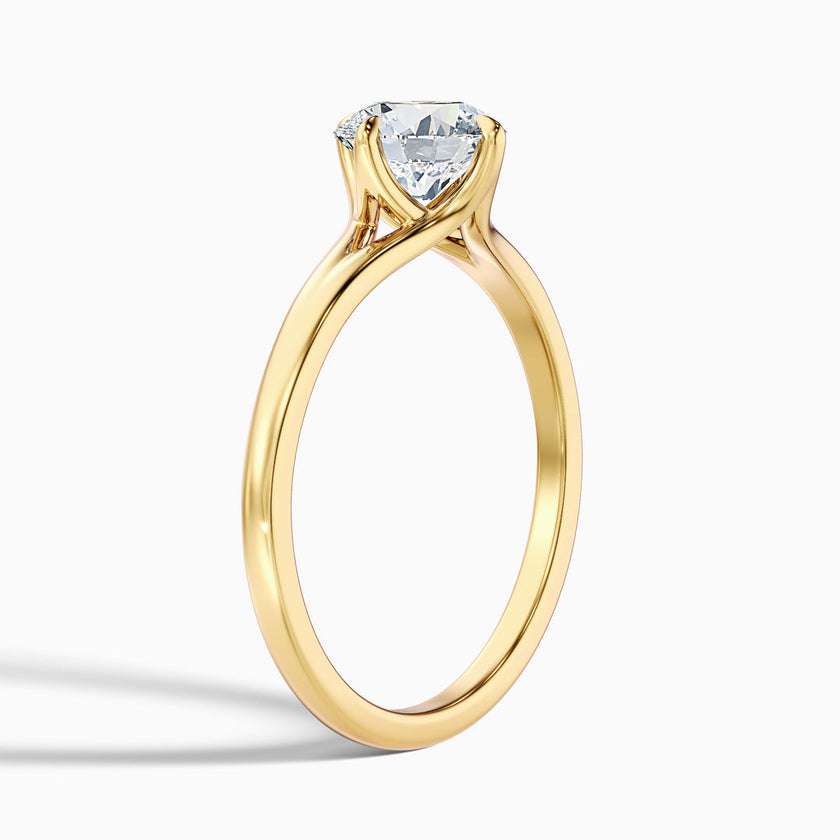 Kate Round Cut Solitaire Lab Grown Diamond Ring