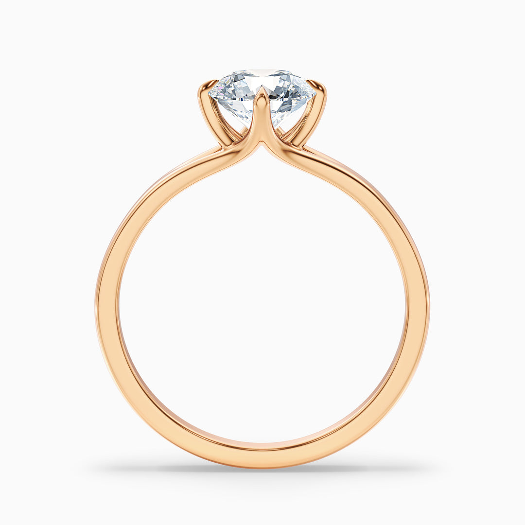 Kate Round Cut Solitaire Lab Grown Diamond Ring