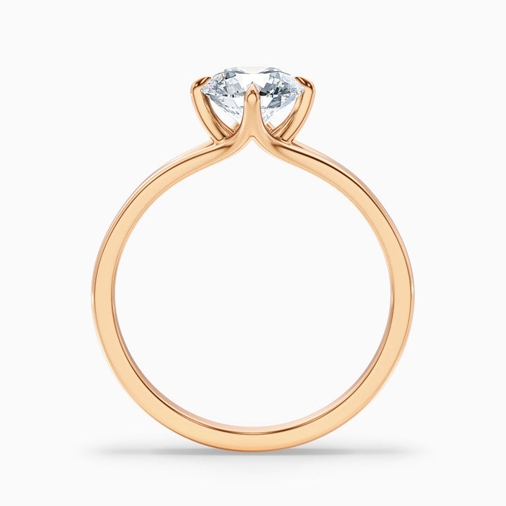 Kate Round Cut Solitaire Lab Grown Diamond Ring