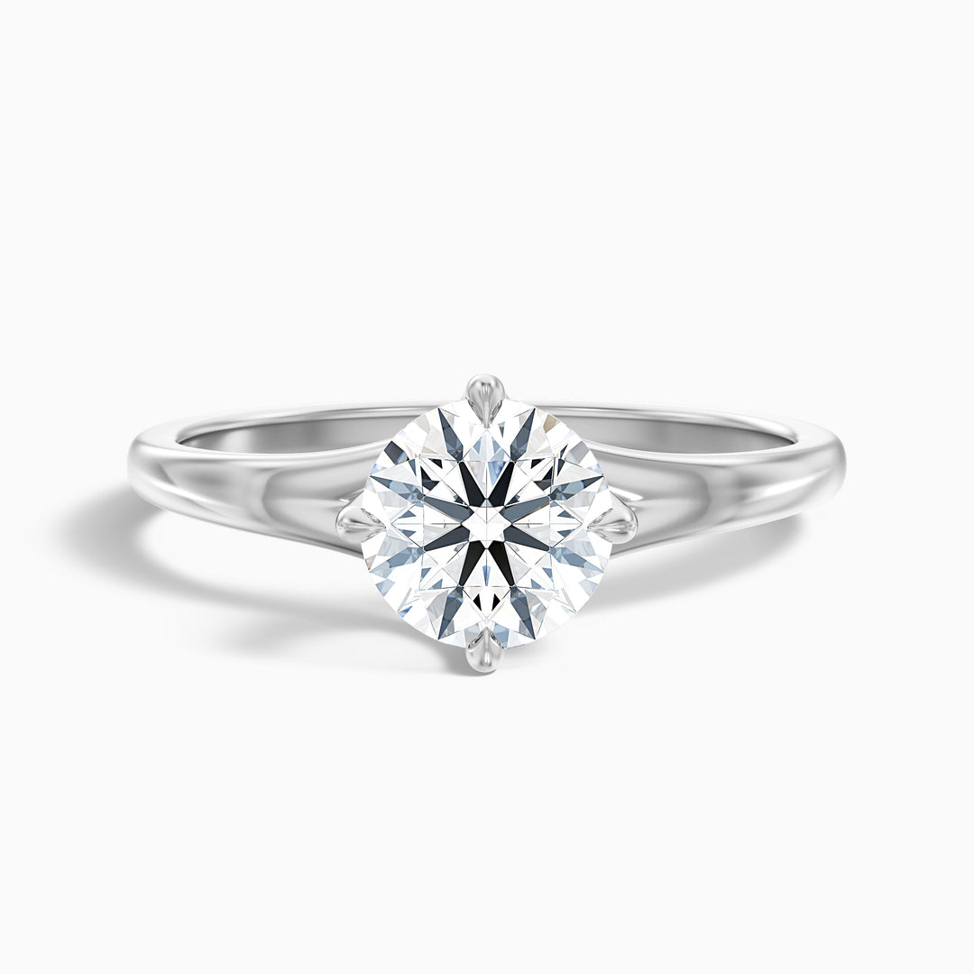 Kate Round Cut Solitaire Lab Grown Diamond Ring