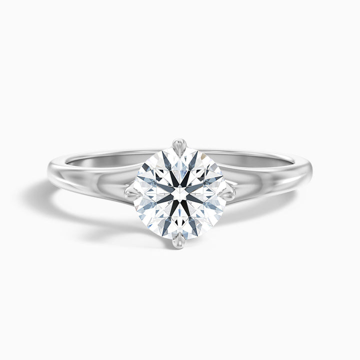 Kate Round Cut Solitaire Lab Grown Diamond Ring