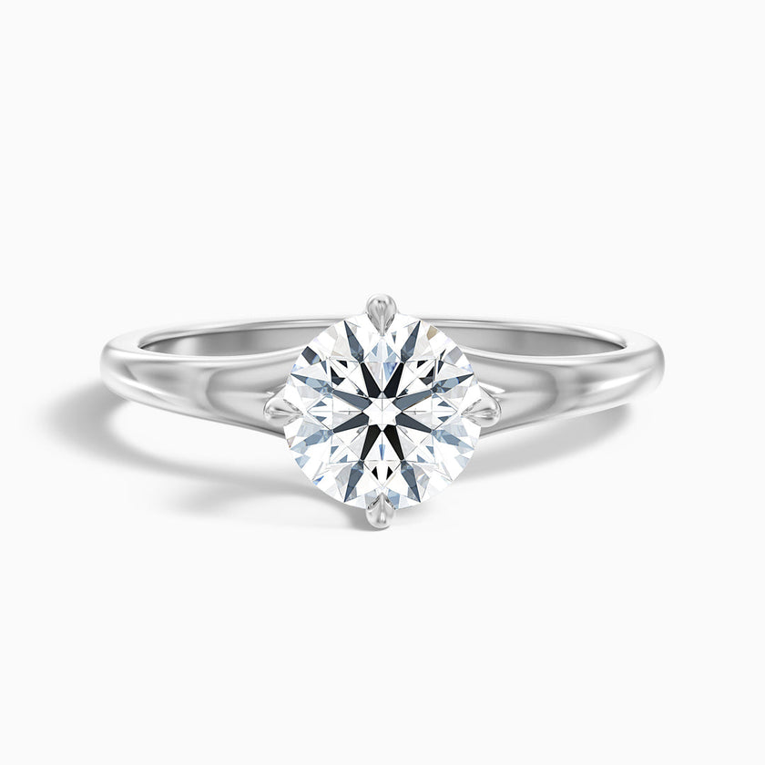 Kate Round Cut Solitaire Lab Grown Diamond Ring