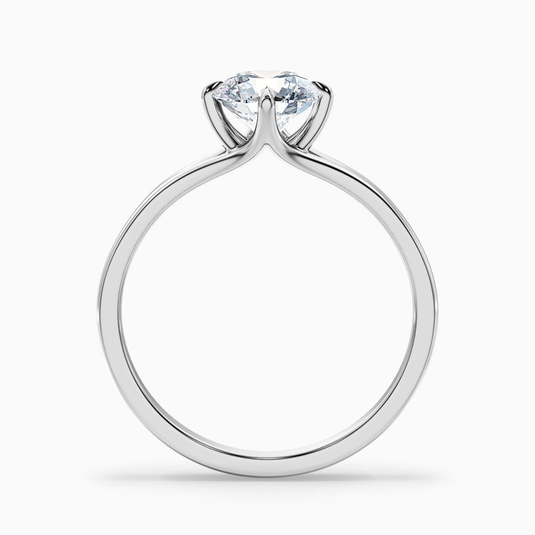 Kate Round Cut Solitaire Lab Grown Diamond Ring
