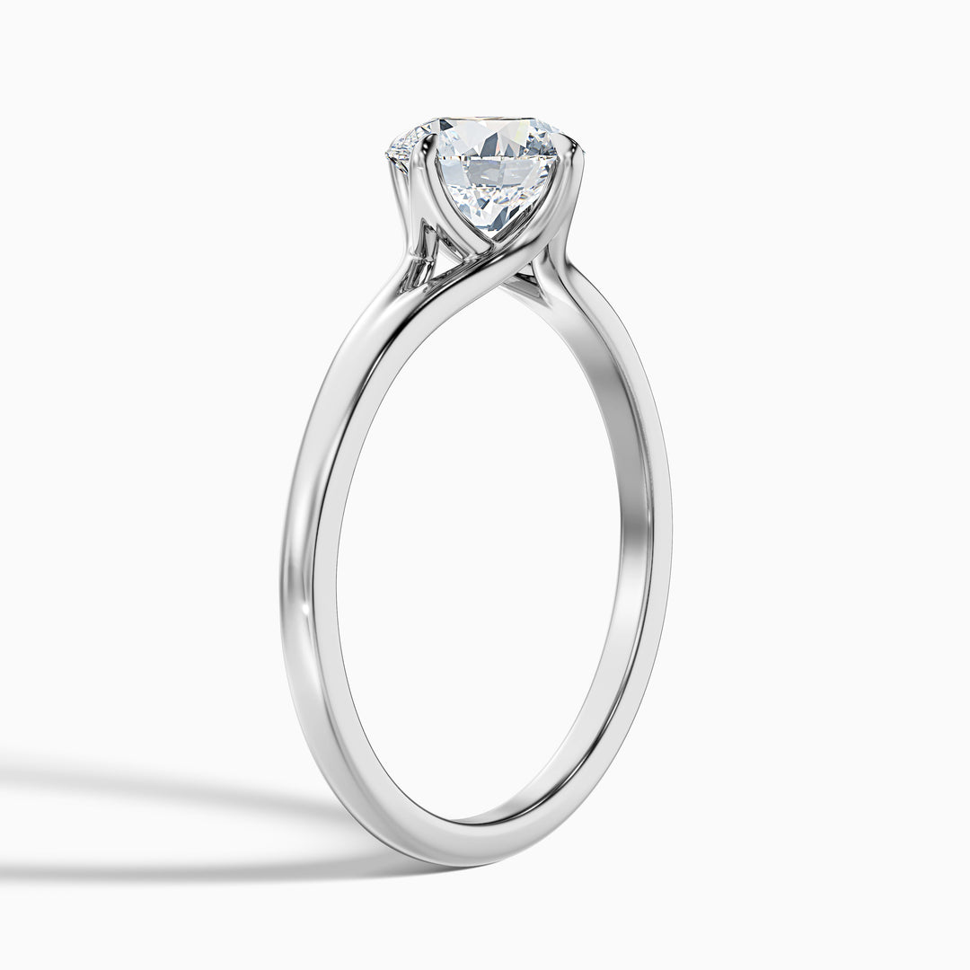 Kate Round Cut Solitaire Lab Grown Diamond Ring