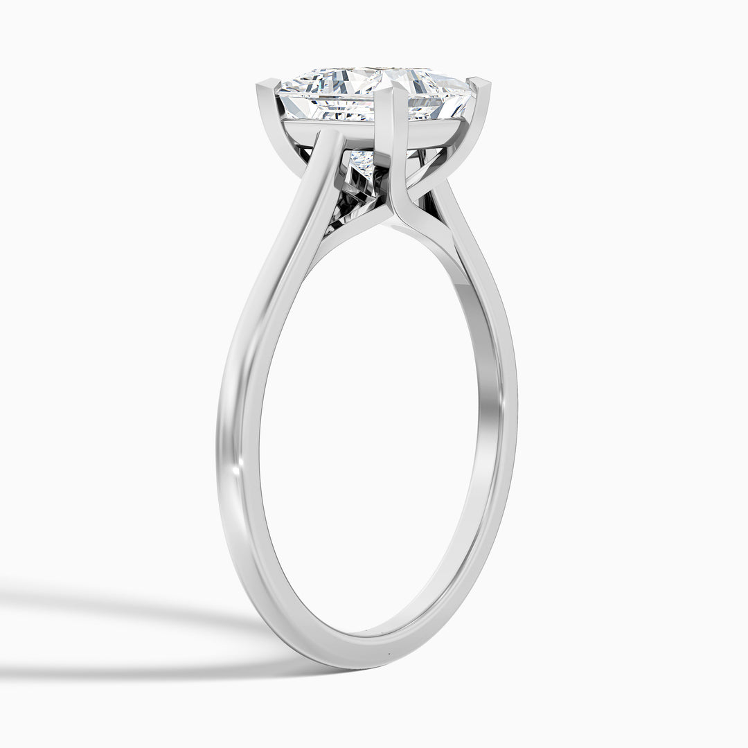 Avery Princess Cut Solitaire Lab Grown Diamond Ring
