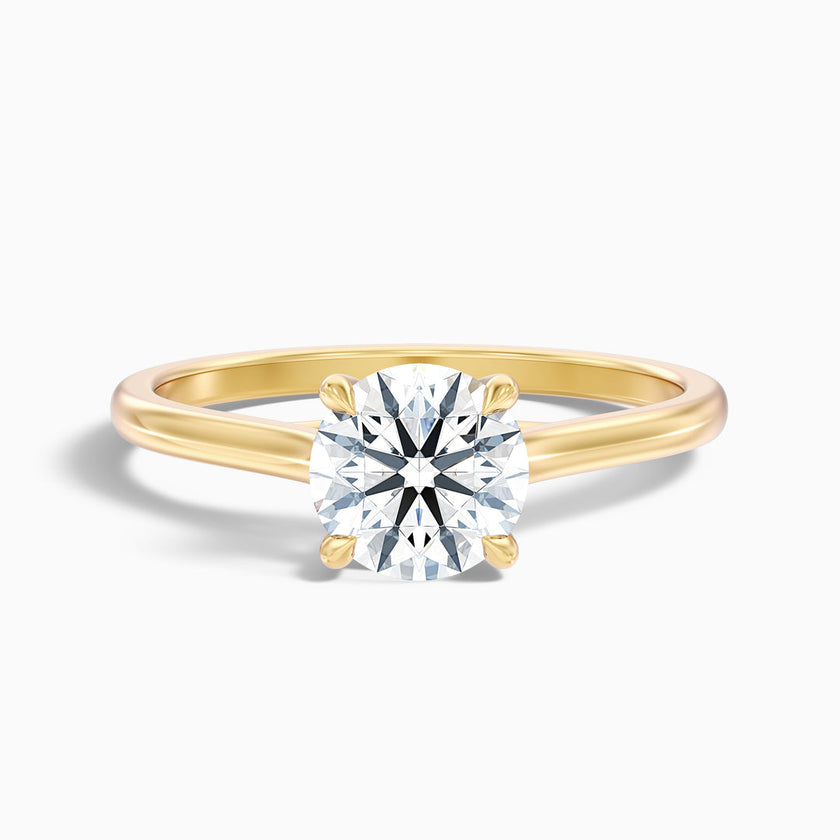 Josephine Round Solitaire Lab Grown Diamond Ring