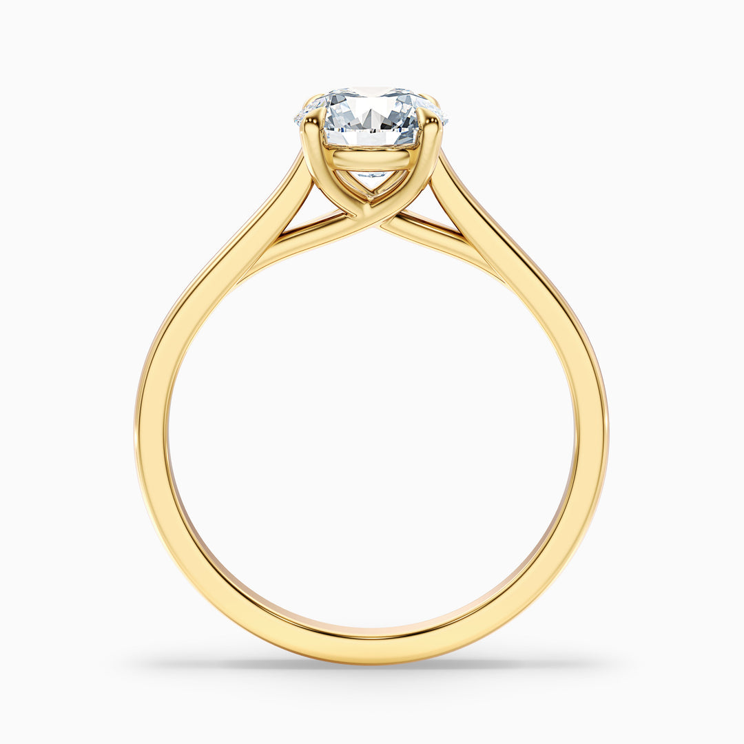 Josephine Round Solitaire Lab Grown Diamond Ring