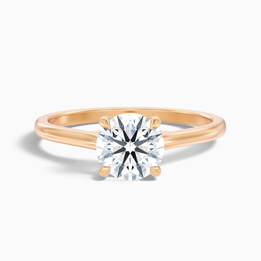 Josephine Round Solitaire Lab Grown Diamond Ring