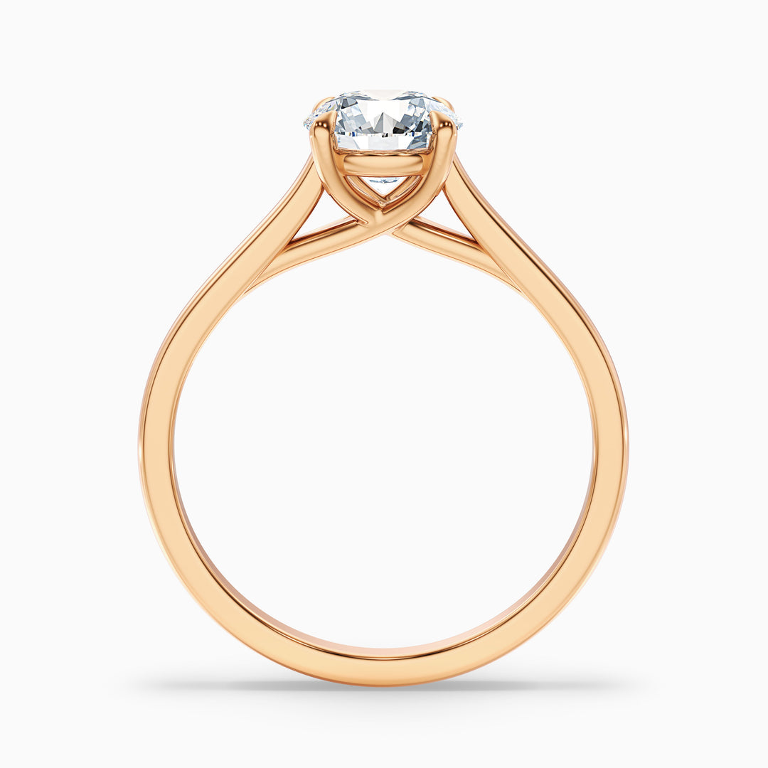 Josephine Round Solitaire Lab Grown Diamond Ring