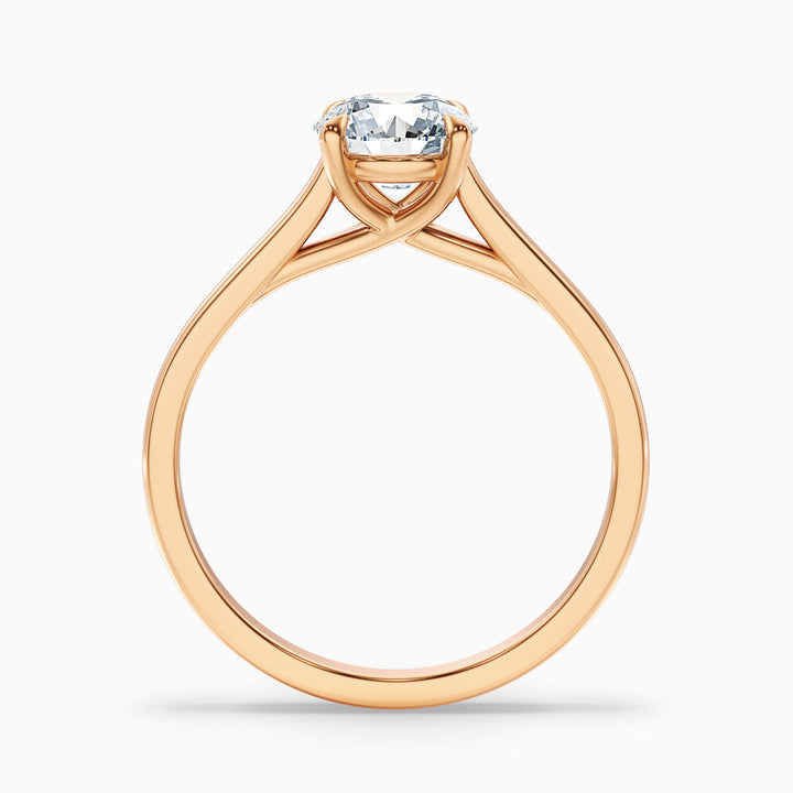Josephine Round Solitaire Lab Grown Diamond Ring