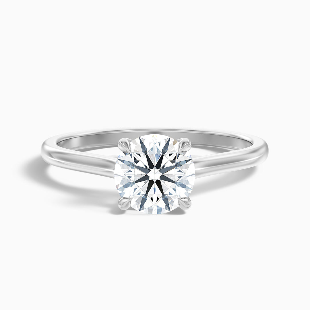 Josephine Round Solitaire Lab Grown Diamond Ring