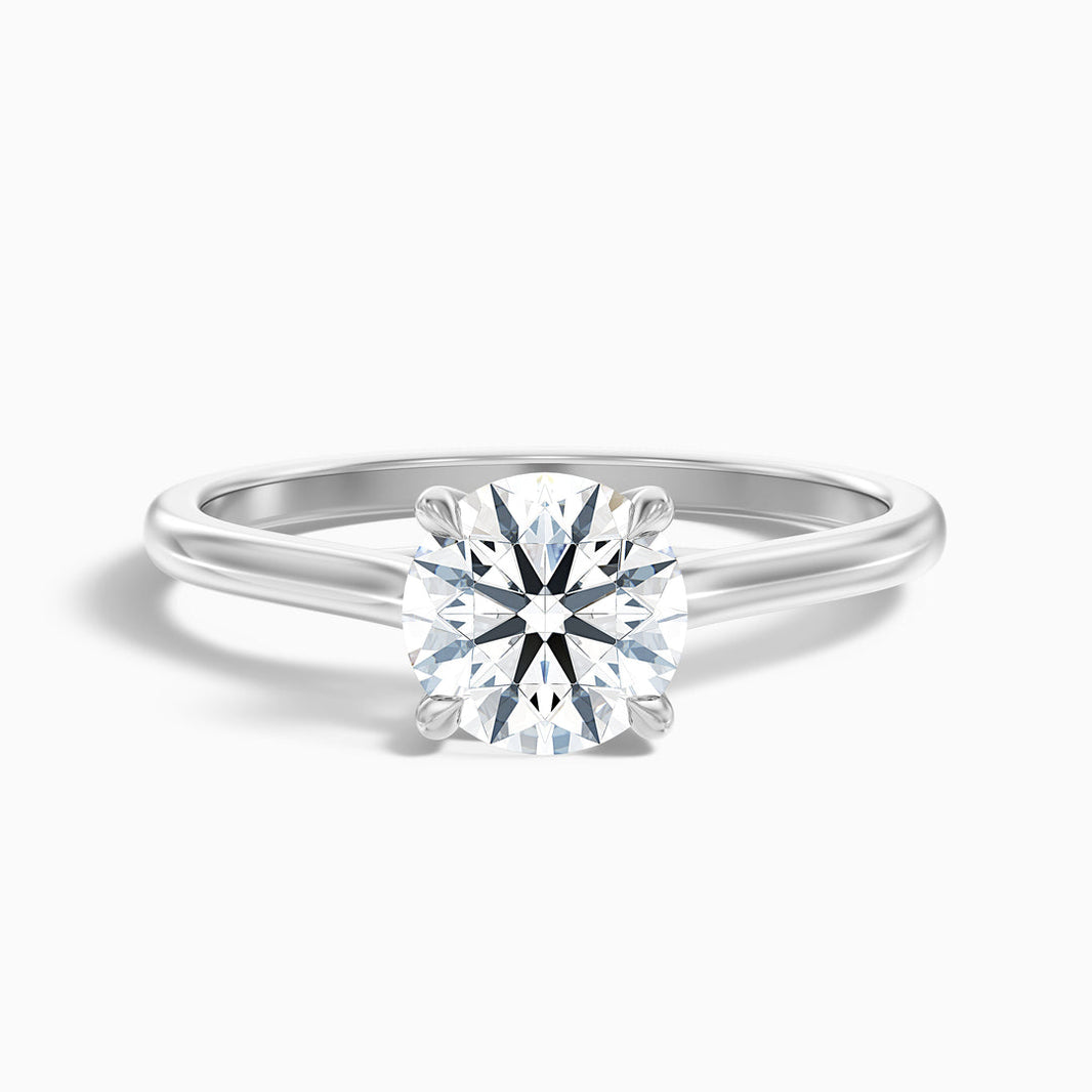 Josephine Round Solitaire Lab Grown Diamond Ring