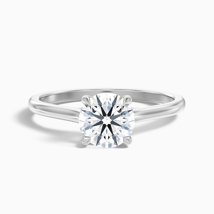 Josephine Round Solitaire Lab Grown Diamond Ring