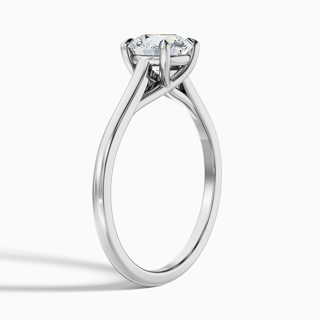 Josephine Round Solitaire Lab Grown Diamond Ring