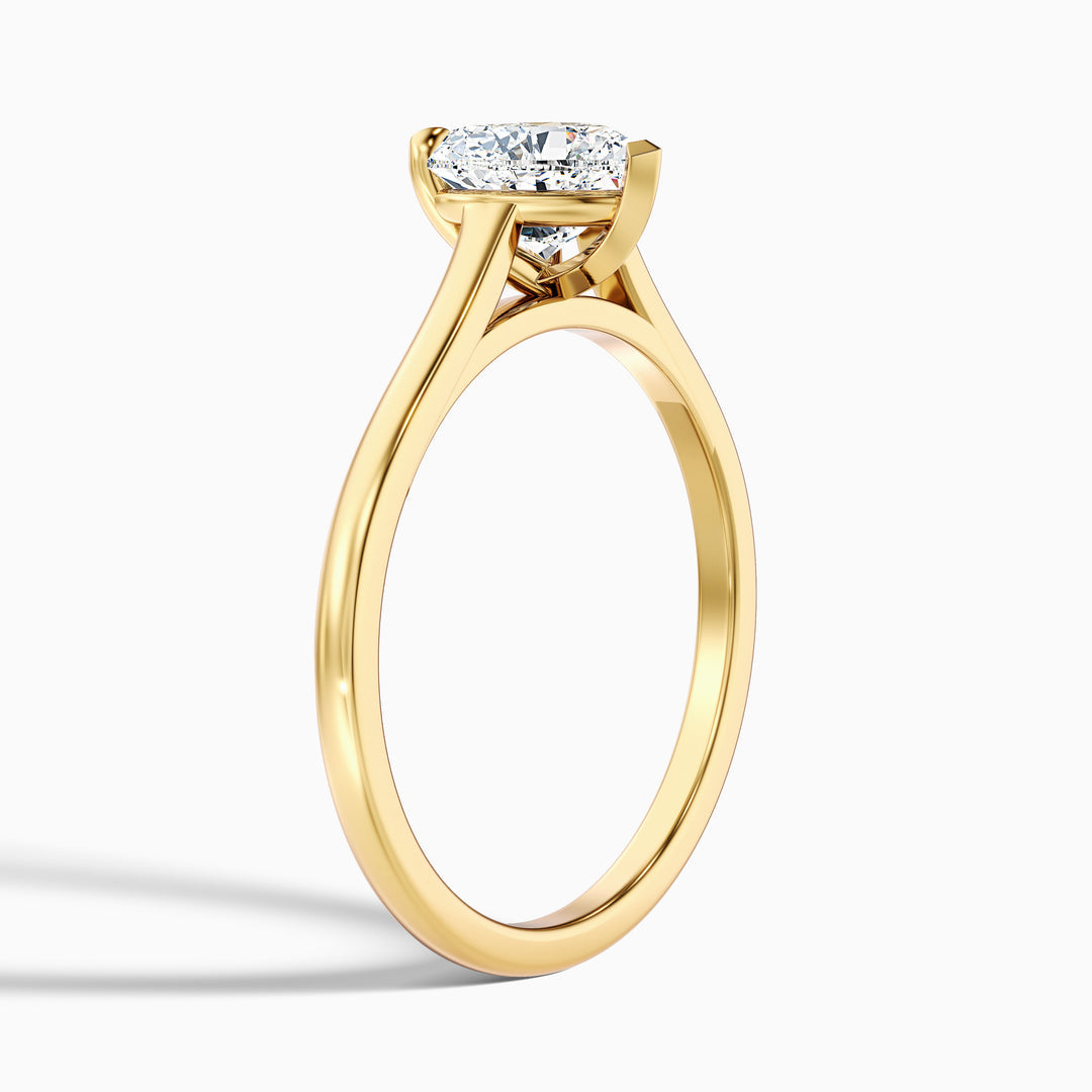 Sadie Heart Shaped Solitaire Lab Grown Diamond Ring