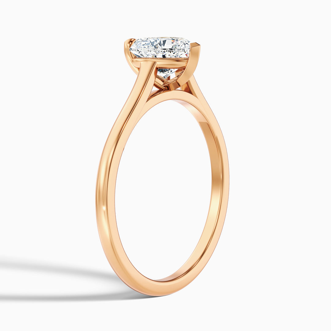 Sadie Heart Shaped Solitaire Lab Grown Diamond Ring