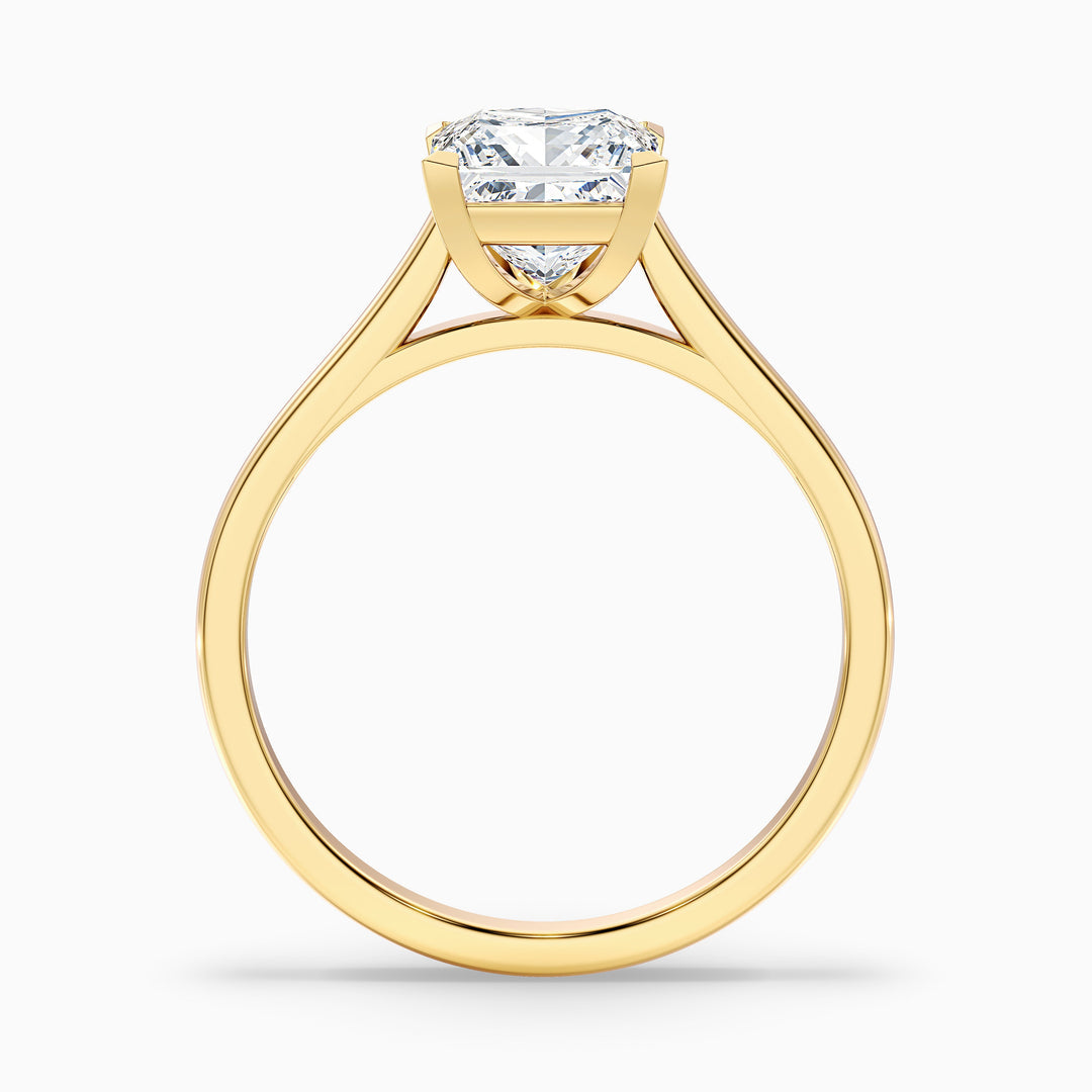 Ayla Princess Cut Solitaire Lab Grown Diamond Ring