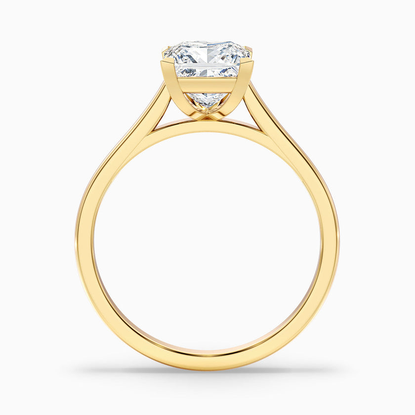 Ayla Princess Cut Solitaire Lab Grown Diamond Ring