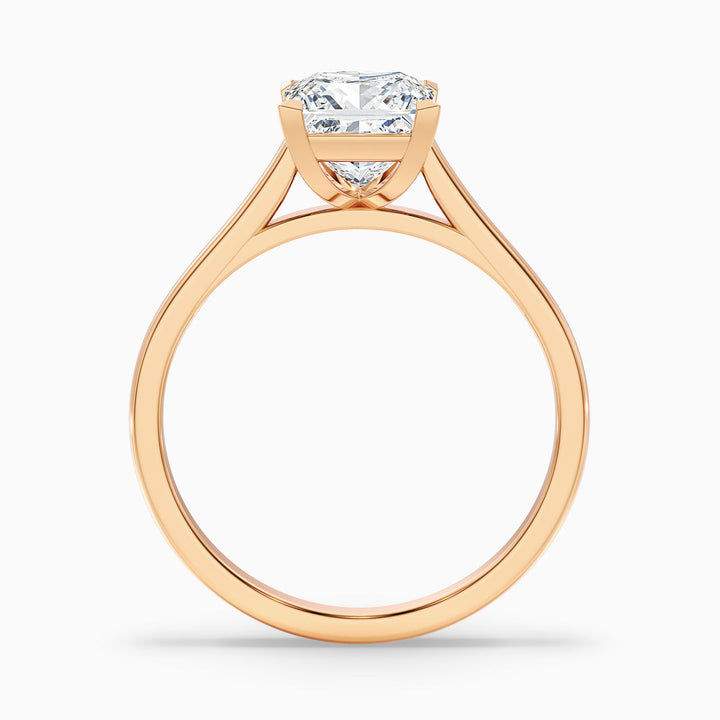 Ayla Princess Cut Solitaire Lab Grown Diamond Ring