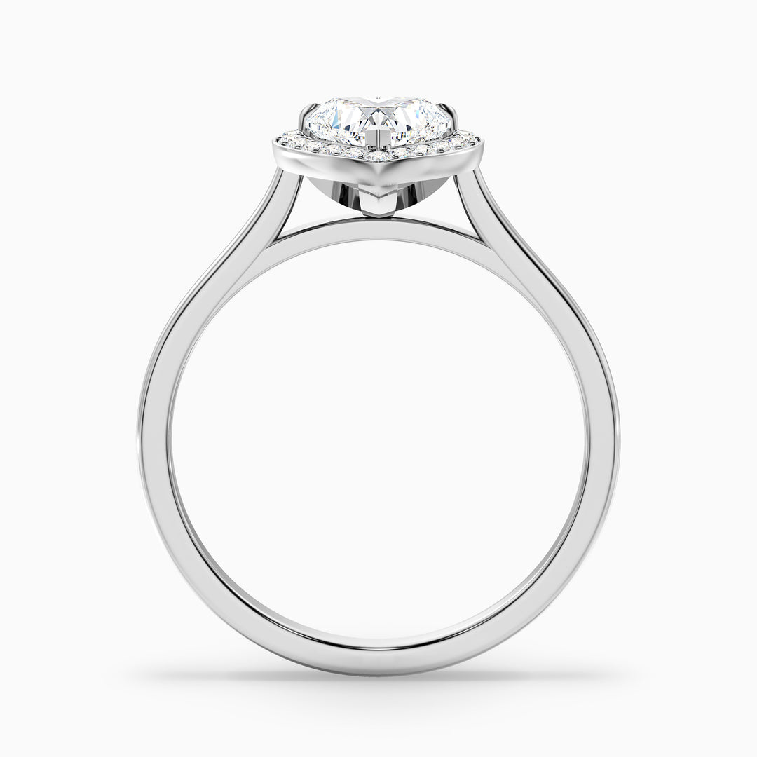 Juliette Heart Halo Lab Grown Diamond Ring