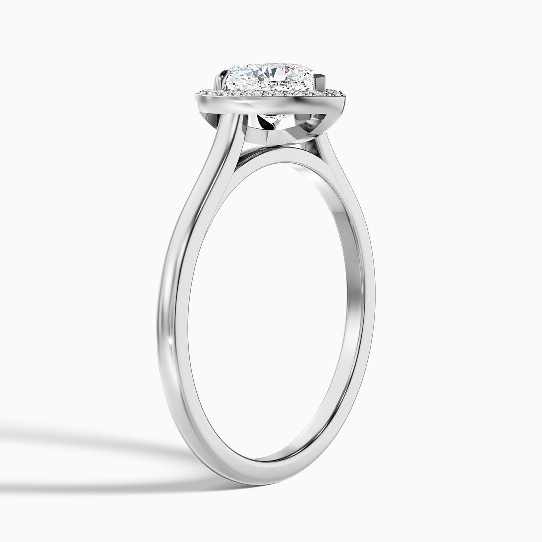 Juliette Heart Halo Lab Grown Diamond Ring