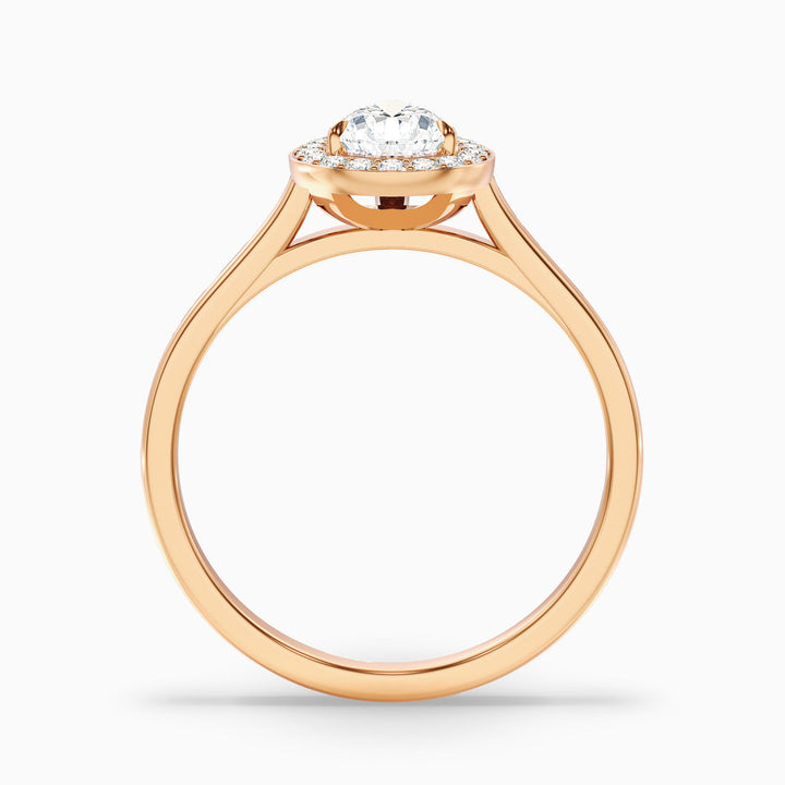 Ciara Pear Halo Lab Grown Diamond Ring