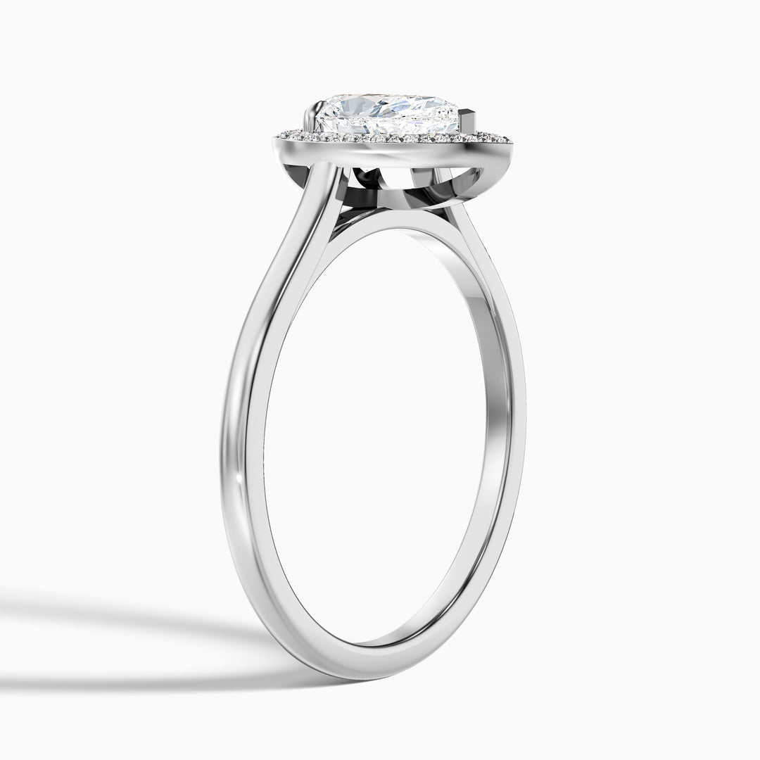 Ciara Pear Halo Lab Grown Diamond Ring