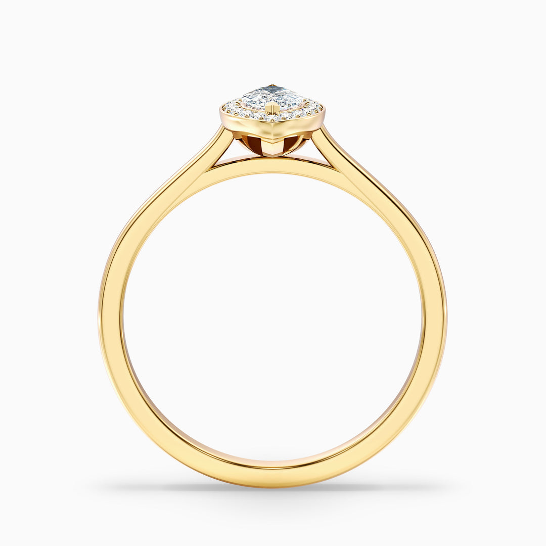 Nanami Marquise Halo Lab Grown Diamond Ring