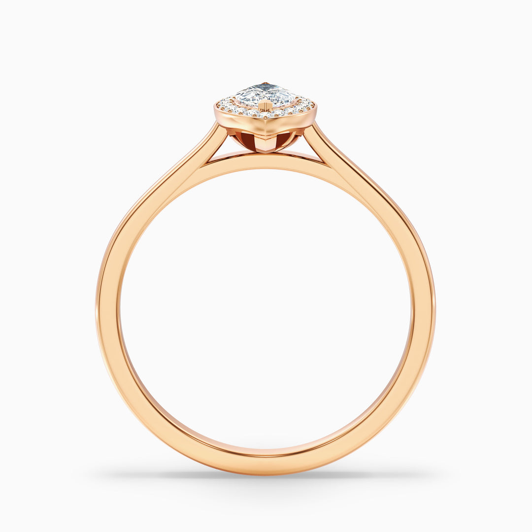 Nanami Marquise Halo Lab Grown Diamond Ring
