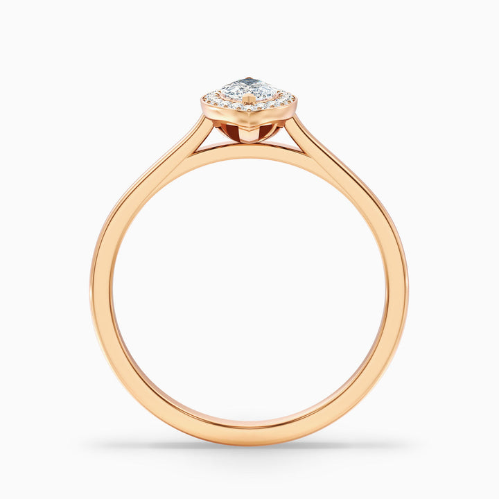 Nanami Marquise Halo Lab Grown Diamond Ring