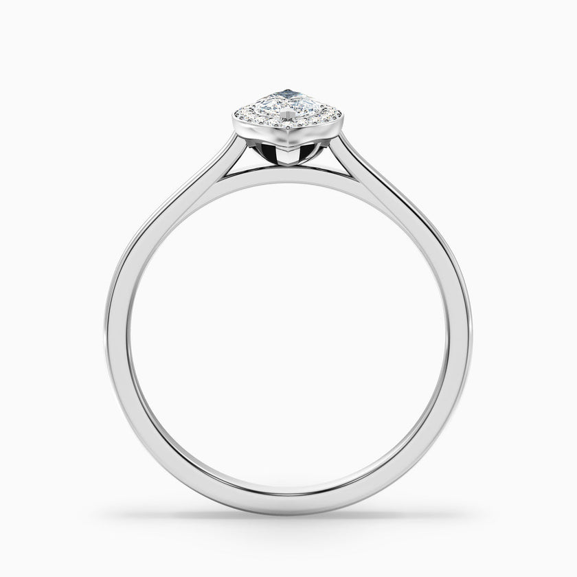 Nanami Marquise Halo Lab Grown Diamond Ring